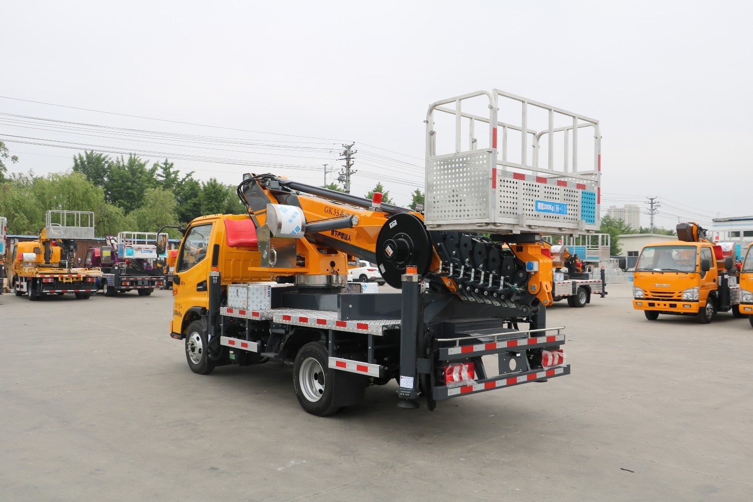 35 Meter Aerial Work Truck With JAC Chassis