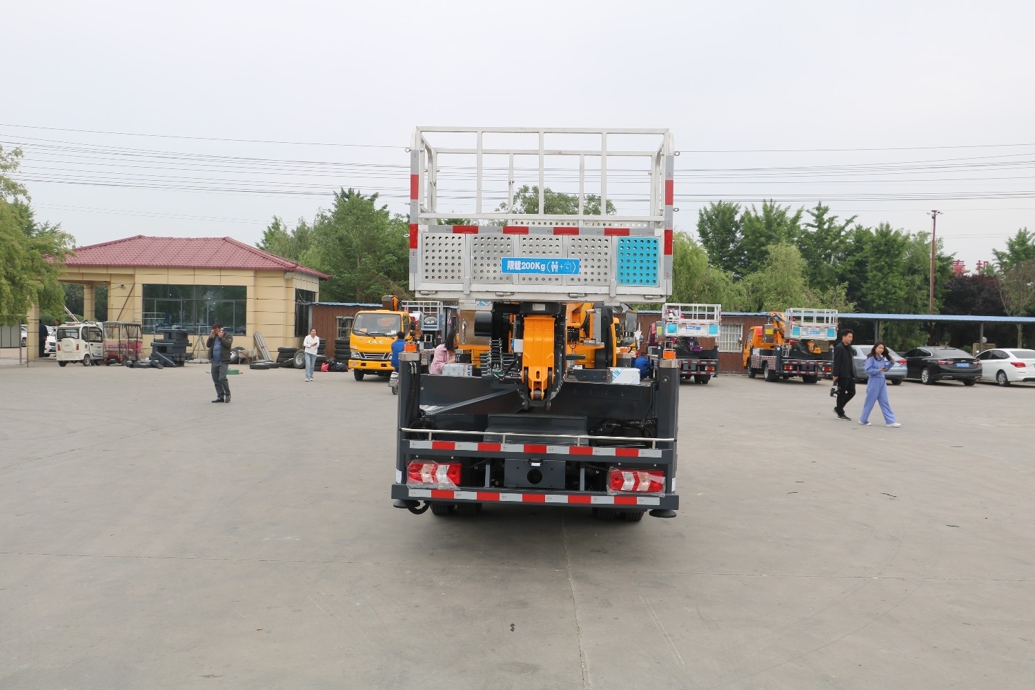 35 Meter Aerial Work Truck With JAC Chassis