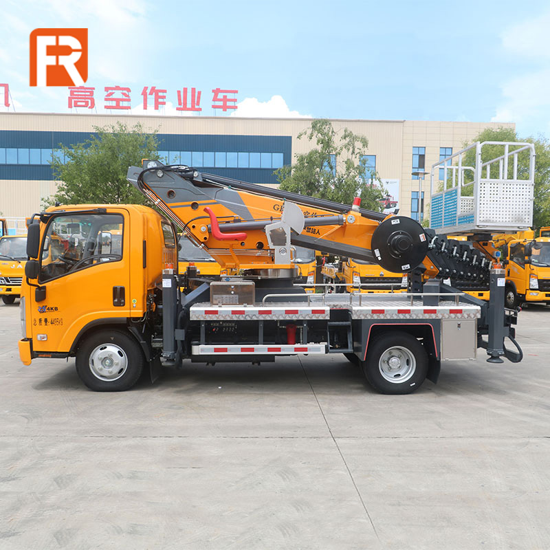 35 Meter Aerial Work Truck With ISUZU Chassis