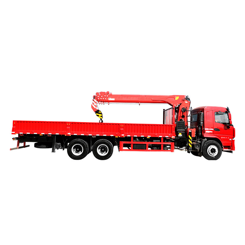 Cần cẩu xe tải tay thẳng 12 tấn