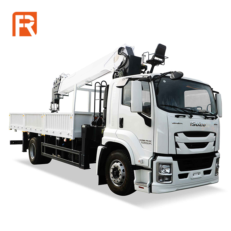 Xe cẩu xe tải tay lái bên trái 8 tấn