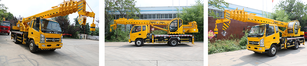 Grue montée sur camion de 16 tonnes