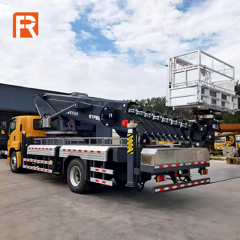 Xe tải làm việc trên không 60 mét với khung gầm 6*2