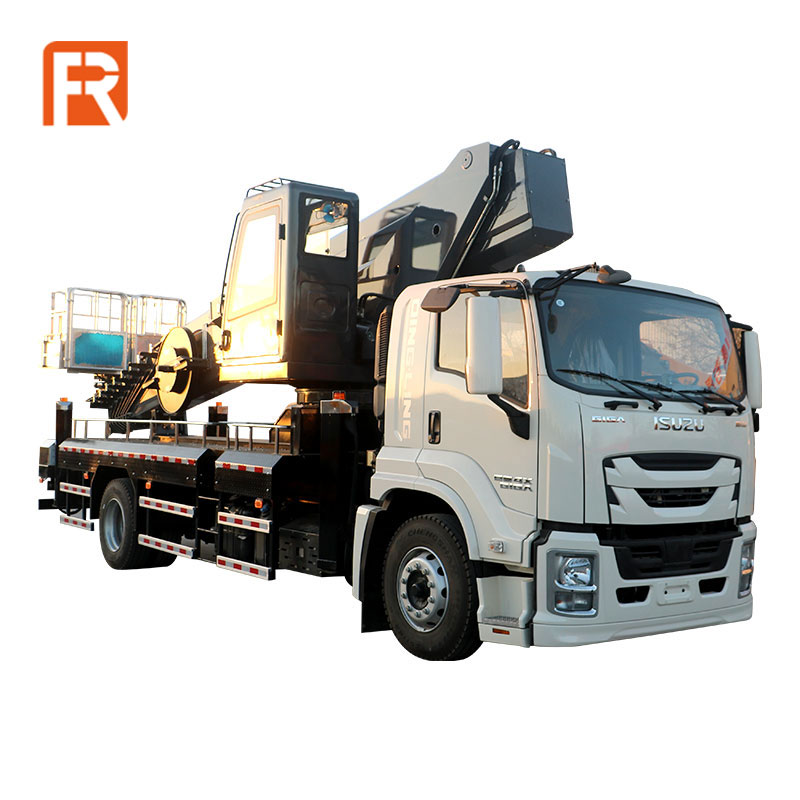 60 Meter Aerial Work Truck With ISUZU GIGA 6*2 Chassis