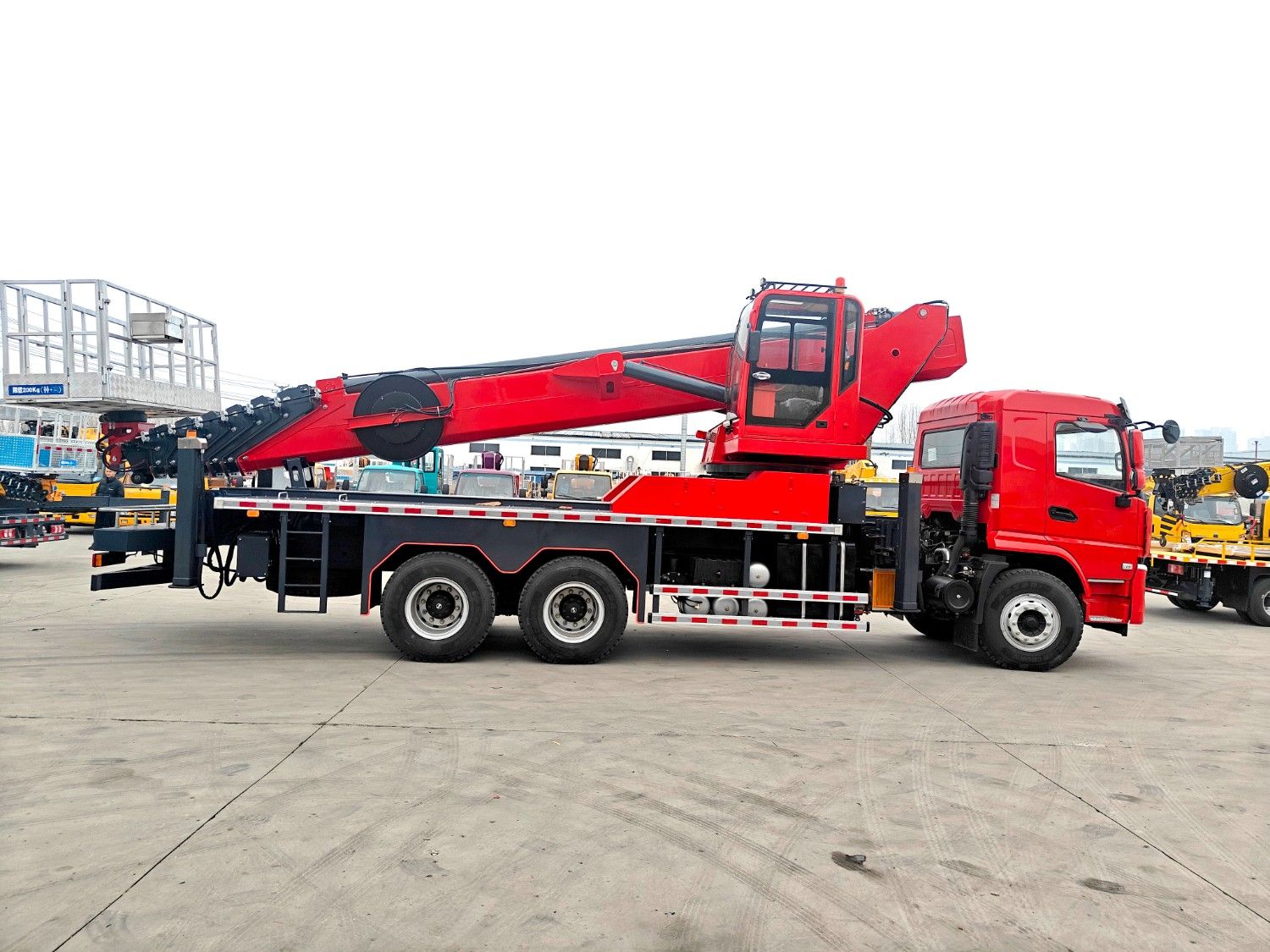 Camion de travail aérien de 60 mètres avec châssis Shacman