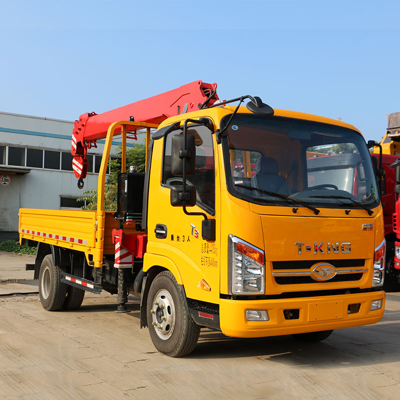 Cần cẩu xe tải 4TONS