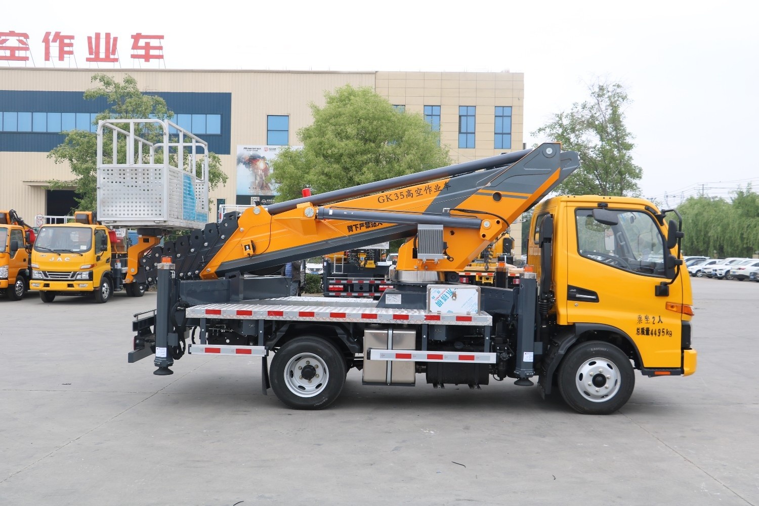 35 Meter Aerial Work Truck With JAC Chassis