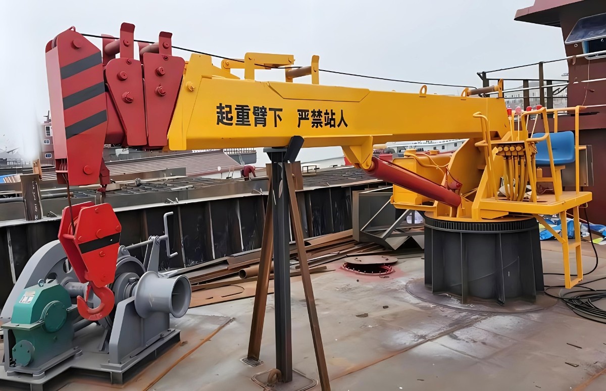 Crane biển Boom TeleScopic 20 tấn