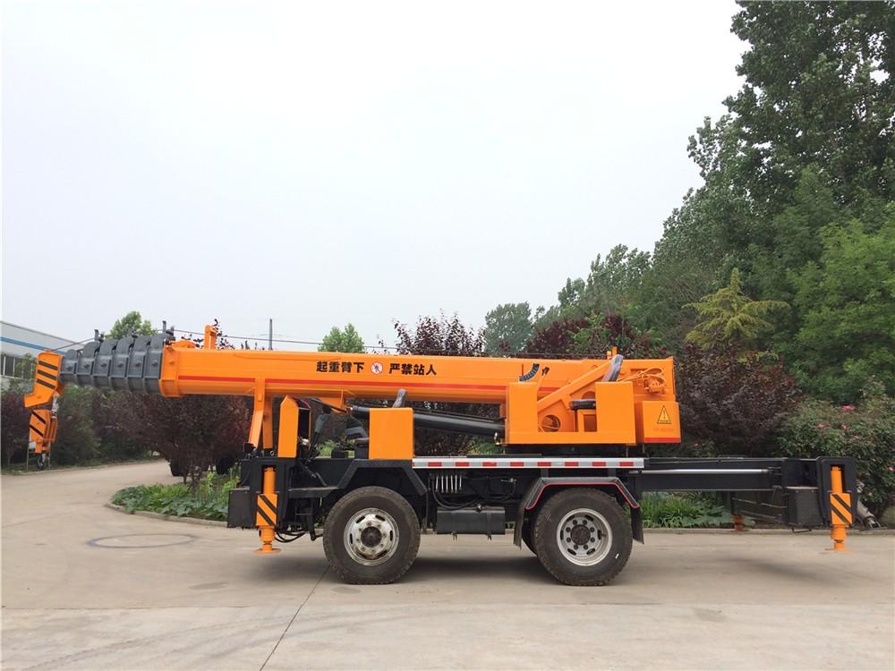 16 Ton Telescopic Beam Oil-Electric Mobile Crane