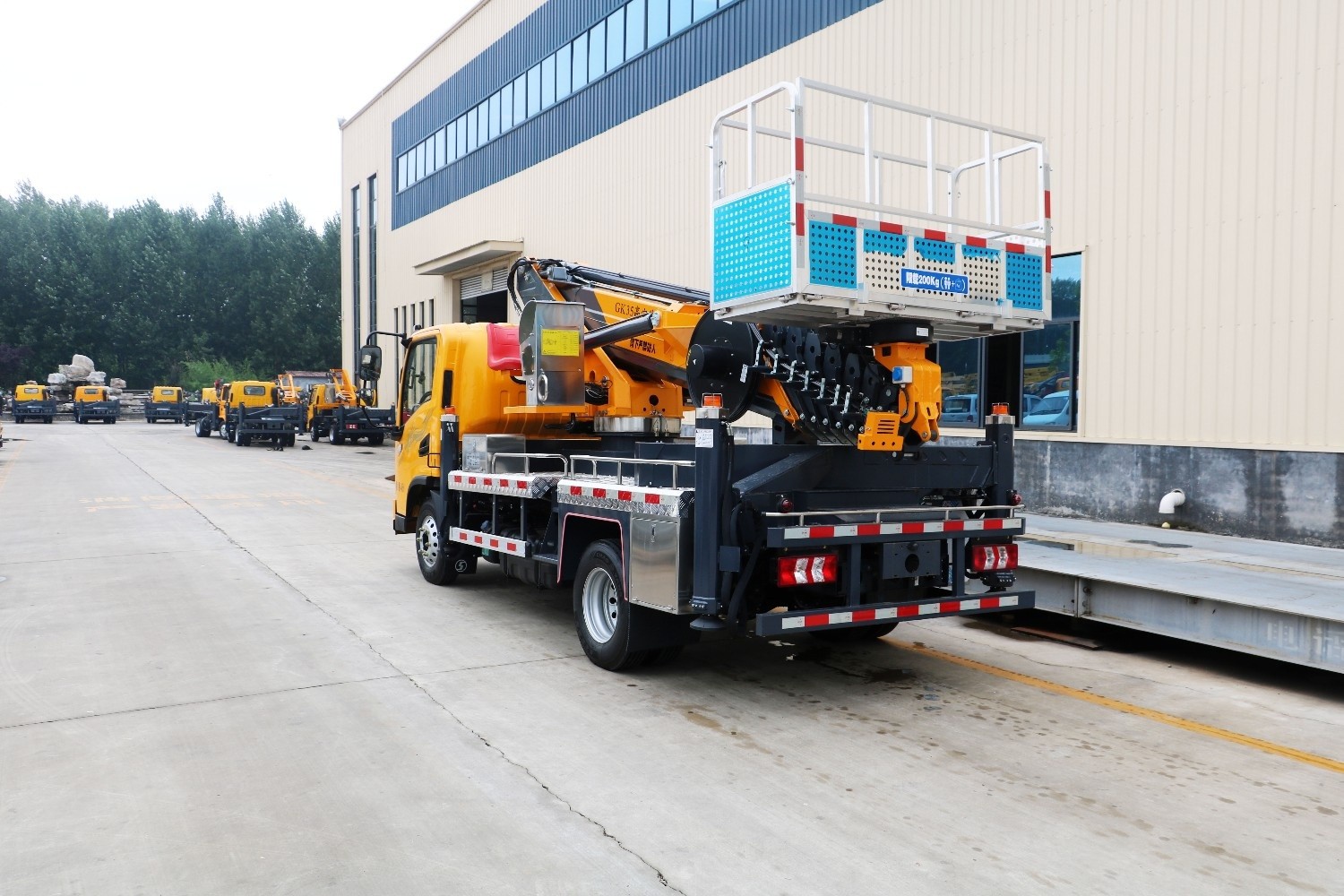 Camion de travail aérien de 35 mètres avec châssis Howo