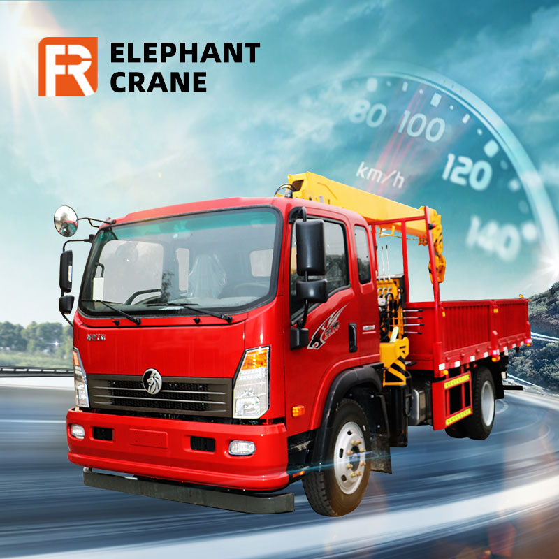 Truk cranes dipasang 5 ton