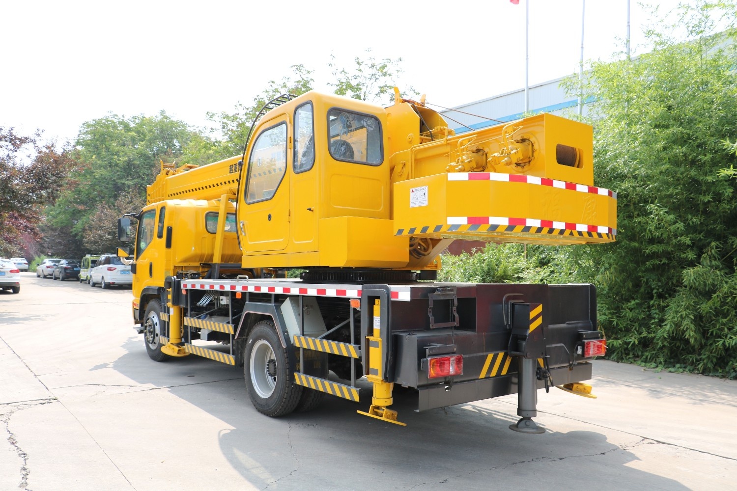 Grue mobile à boom télescopique de 12 tonnes