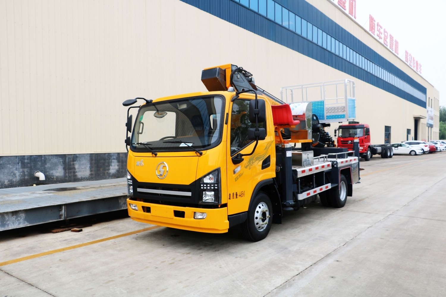 Camion de travail aérien de 35 mètres avec châssis Howo