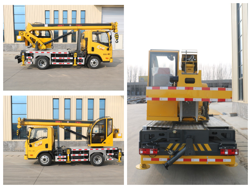 5Tons Mobile Crane With Faw Chassis