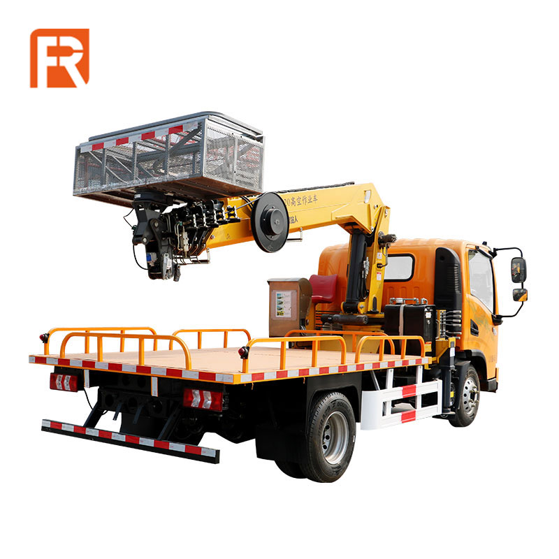 18m Multifunctional Aerial Work Platform Truck With FAW Chassis