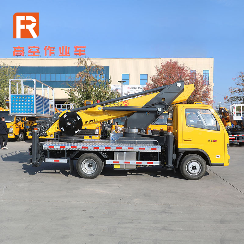 Camión con canasta hidráulica de 30,3 metros