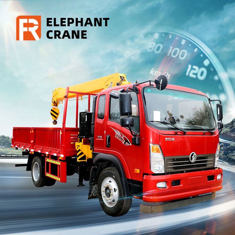 Truk cranes dipasang 5 ton