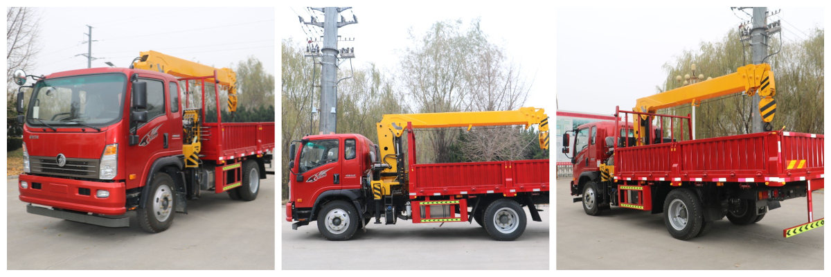 Truk cranes dipasang 5 ton