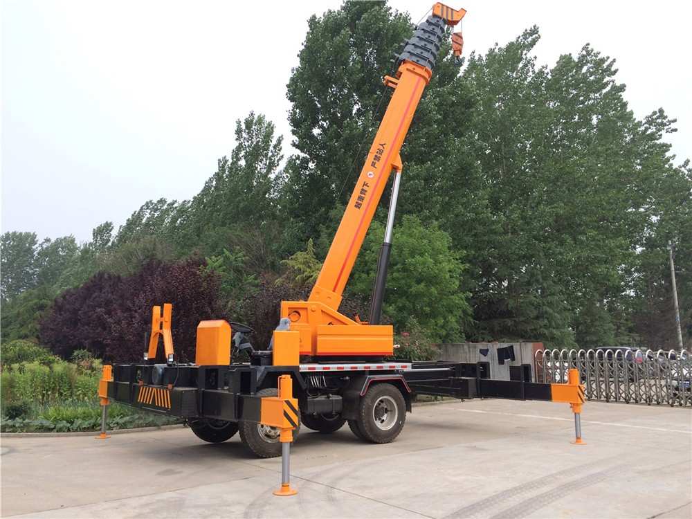 16 Ton Telescopic Beam Oil-Electric Mobile Crane