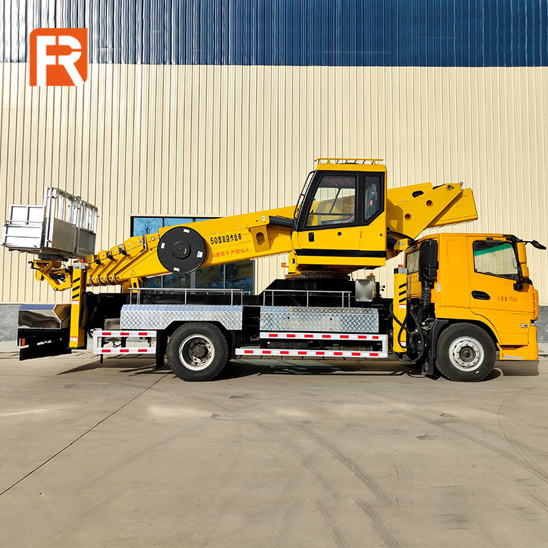 Camion de travail aérien de 45 mètres avec châssis Shaanxi