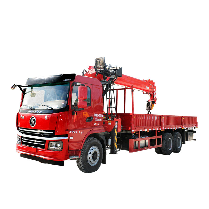 Cần cẩu xe tải tay thẳng 12 tấn