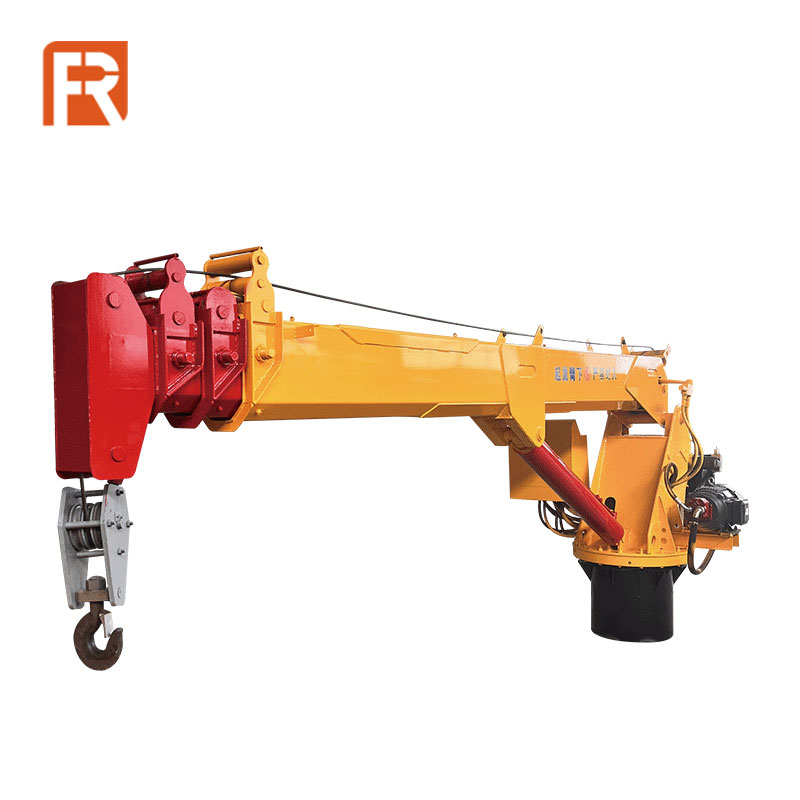 16 Ton Telescopic Boom Marine Crane