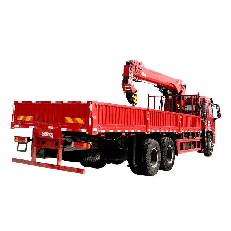 Cần cẩu xe tải tay thẳng 12 tấn